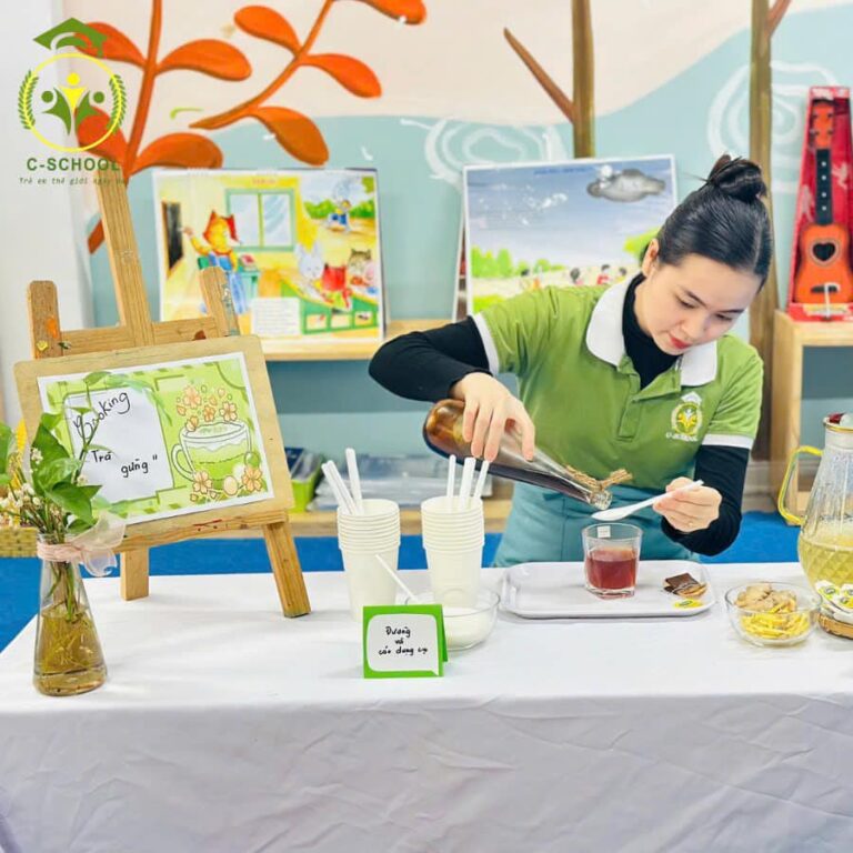 HOẠT ĐỘNG: COOKING: PHA TRÀ GỪNG